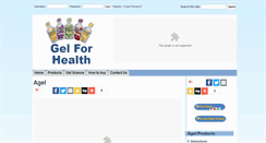 Desktop Screenshot of gelforhealth.com